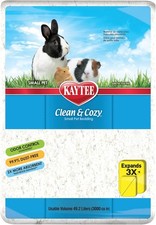 Kaytee Clean & Cozy White Bedding Pet For Guinea Pigs, Rabbits, Hamsters, Gerbil