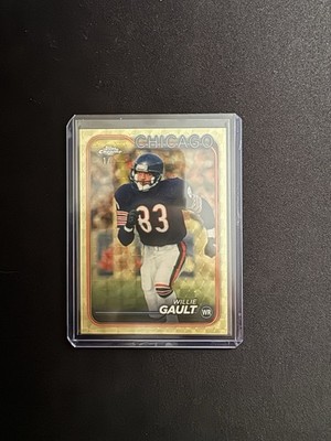 Willie Gault - Topps Chrome 2024 Football #24 Superfractor 1/1 Chicago Bears
