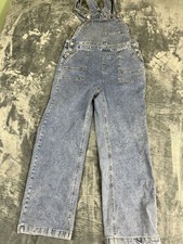 Luvamia Womens Light Wash Denim Overalls Adju...