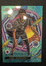 2023-24 Topps Cosmic Chrome - Cam Johnson #14 Aqua Equinox Refractor /149