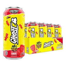 GHOST EERGY SOUR PATCH KIDS RSPBERRY 12 PACK MERICA POP 16 FL OZ ENERGY GHOST EERGY SOUR PATCH KIDS RSPBERRY 12 PACK MERICA POP 16 FL OZ ENERGY - Image 1