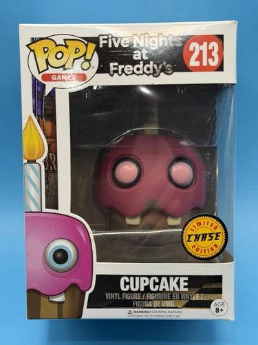 Funko Pop Games Five Nights At Freddy's Cupcake # 213 Chase Limited 🔥🔥