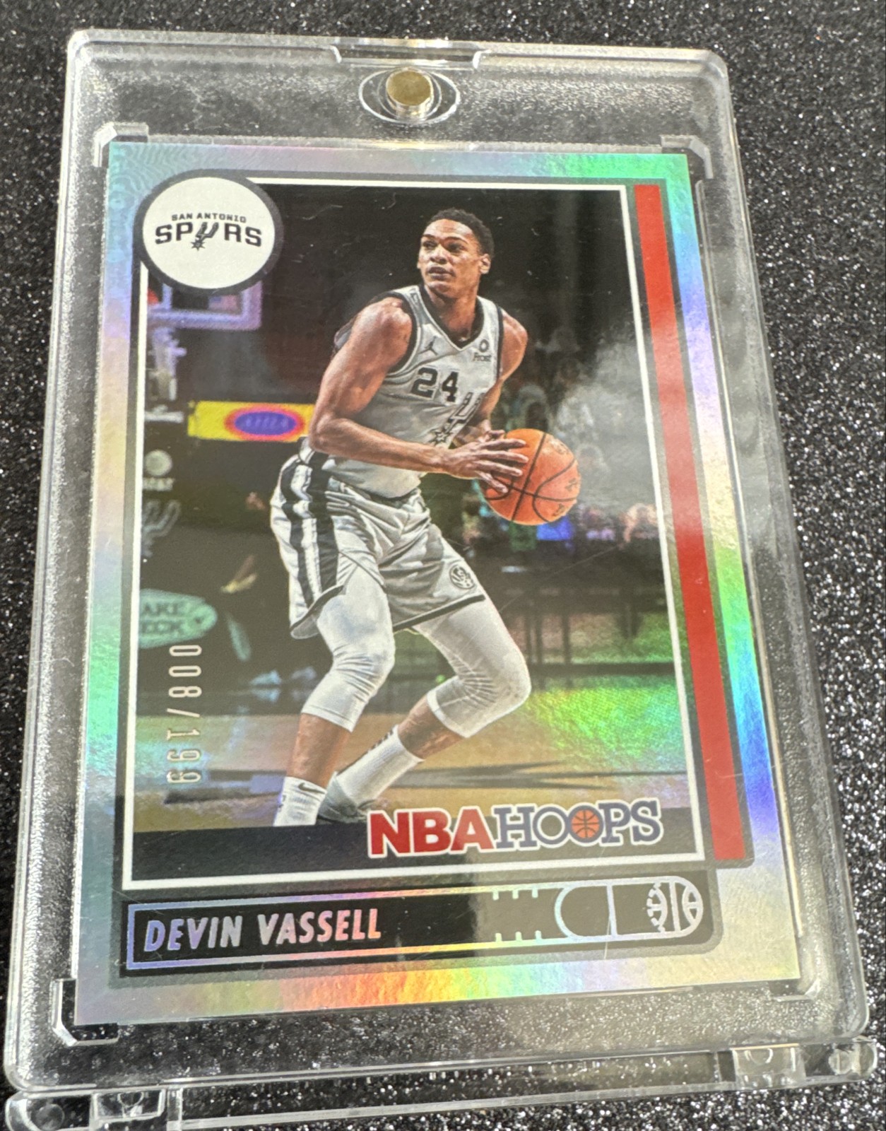 2021-22 Panini NBA Hoops - Devin Vassell #64 Silver /199