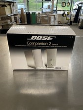 Bose Companion 2 Series II Multimedia Computer Speakers CIB Cleaned  Tested VG