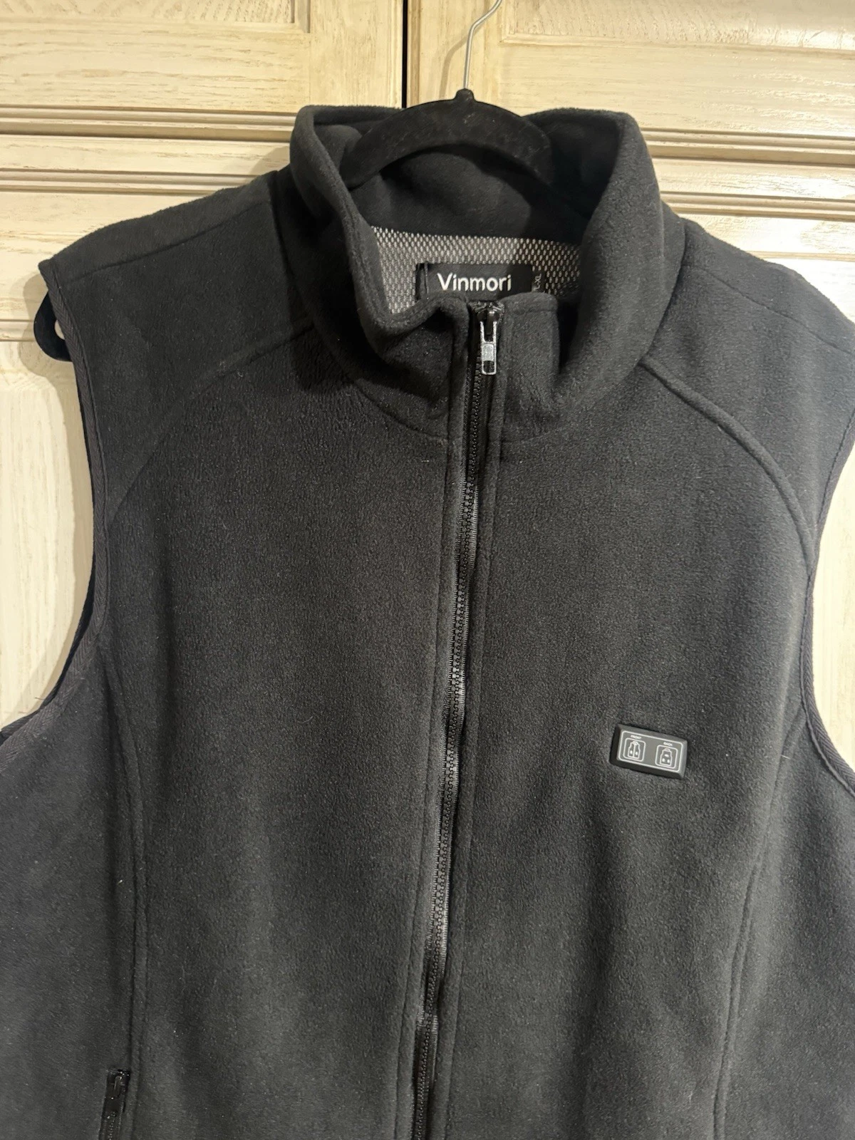 Vinmori Heated Fleece Vest Men's L/XL Adjustable Outdoor No Battery Pack**
Opens in a new window or