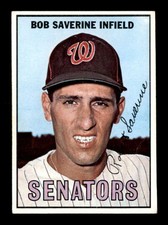 1967 Topps #27 Bob Saverine  VG/VGEX X3078262
