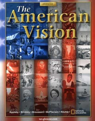 The American Vision, - Hardcover, by McGraw-Hill Education - Acceptable n
