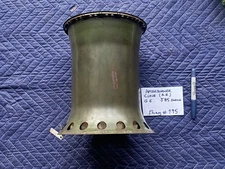 General Electric J.85 Combustion Chamber Cone housing. P/N: 634E718P11