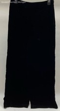 Women's GIORGIO ARMANI Black Velvet Pants - Size 38