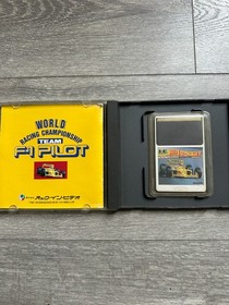 F1 Pilot (PC Engine, 1989) Complete in Box TESTED WORKING US SELLER