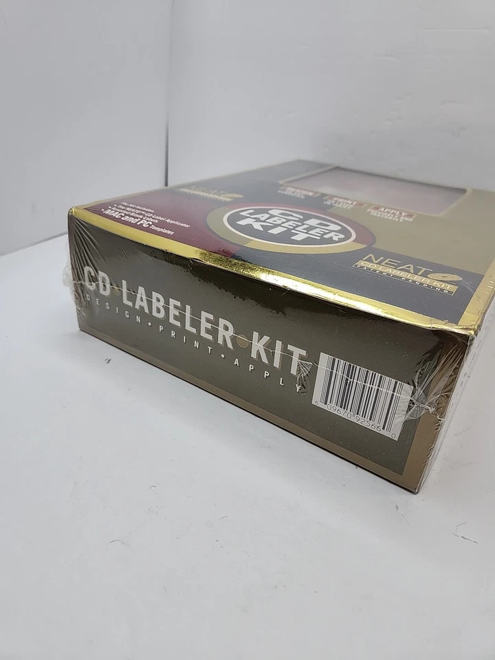 Vintage NEAT NEATO CD Labeler Kit Software Mac/PC & Case Inserts Near Mint 1996 - Image 3 of 4