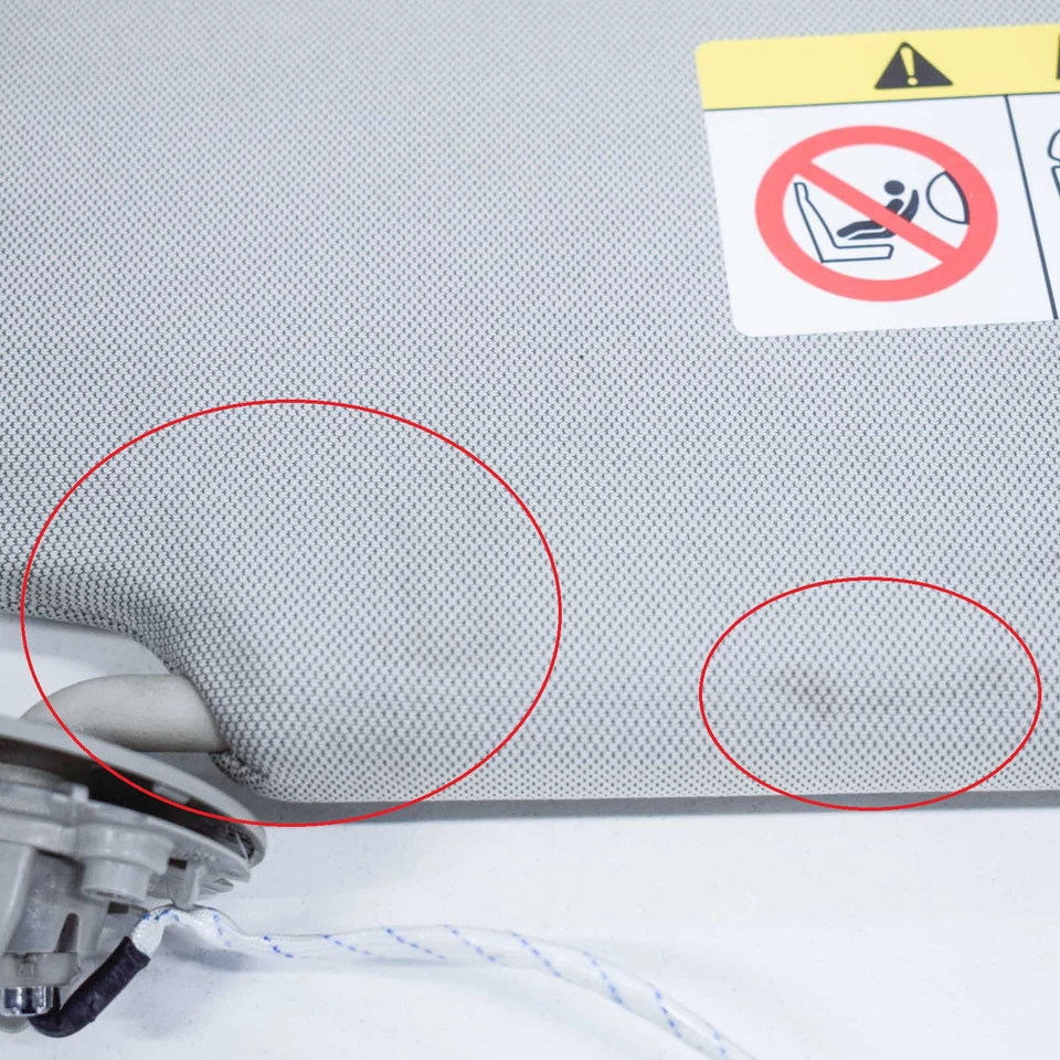 OPEL MOKKA / MOKKA X 2018 Left Side Sun Visor 13589920 - Image 3 of 4