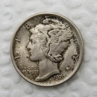 1920 P Mercury Dime Uncirculated - Nice Toning - Full Split Bands - Sharp Strike