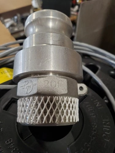 PT20F 2" Cam And Groove Aluminum Adapter, Lot Of 2