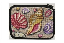 Alice Peterson Coin Purse Needlepoint Kit - SZ167 Shells