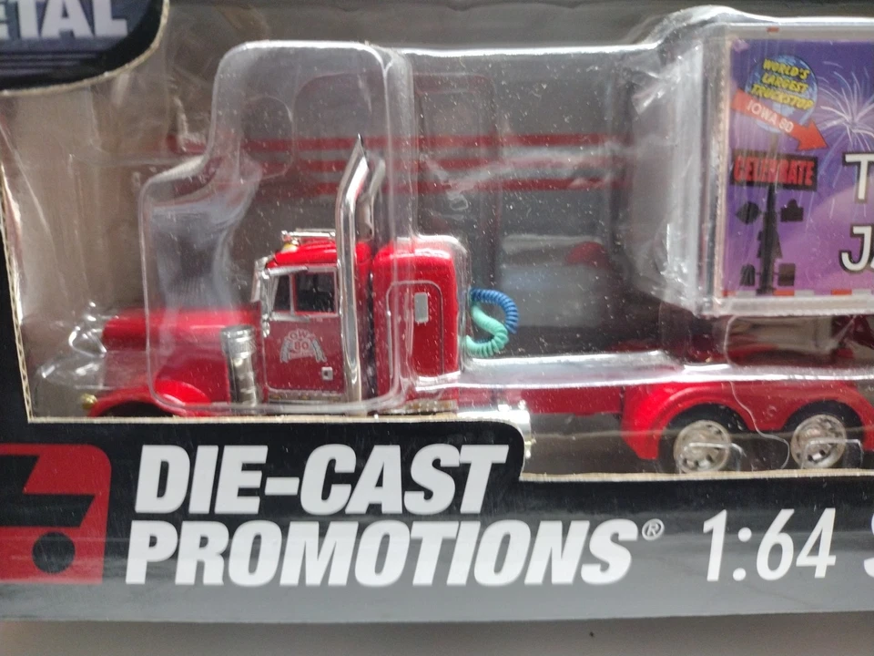 2012 DCP 1:64 WALCOTT Truckers Jamboree Iowa 80 Tandem Trailer Semi, 180 of 300 - Image 3 of 4