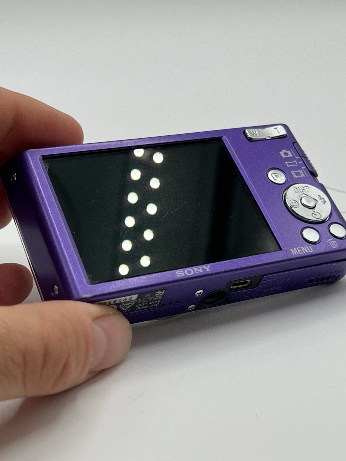 Sony Cyber-shot DSC-W830 Purple 20.1 MP 8X Camera image 4