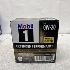 Mobil 1 120926 Extended Performance Engine Oil 0W20 1 Quart Bottles Set of 6 32.99 per gallon
