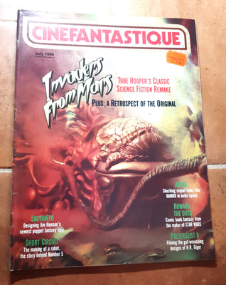 CINEFANTASTIQUE LUG. 1986 - THE FLY / ALIENS / LABYRINTH / POLTERGEIST 2