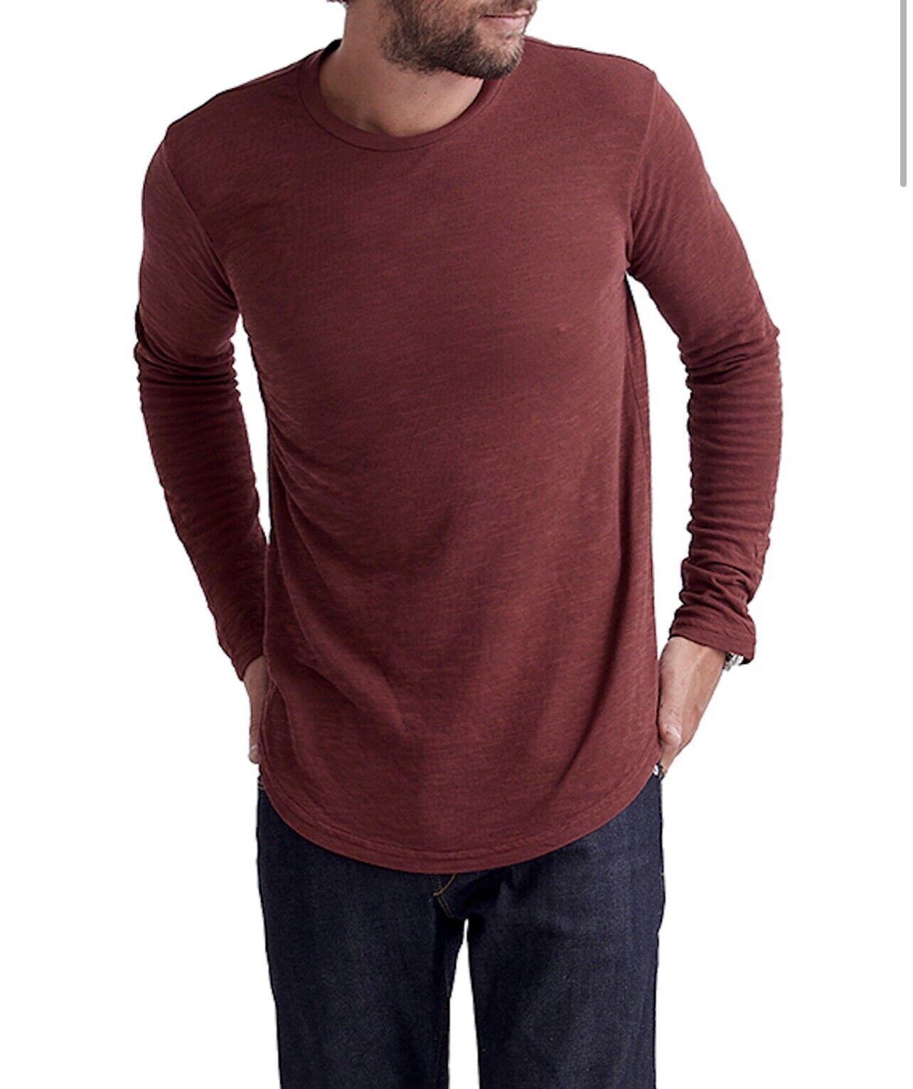 controller vene Døde i verden Goodlife Double Layer Long Sleeve T-Shirt (B6) 🔥 Size XL | eBay