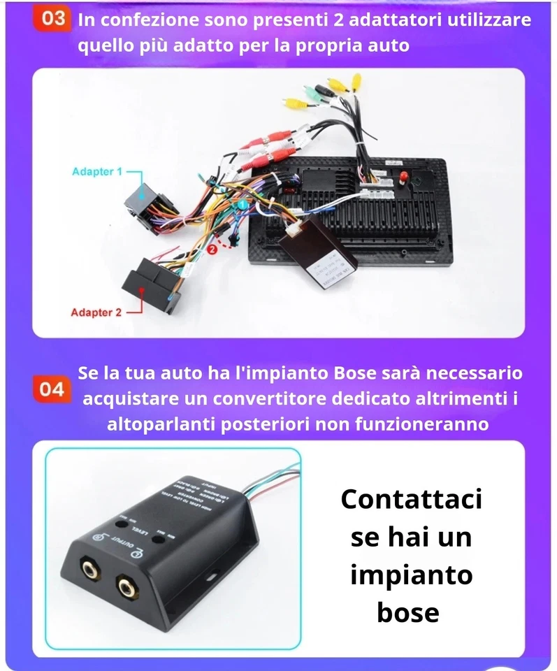 Autoradio Android 13 7” per Audi A3 8P (2003–2012) – GPS Navigatore, CarPlay - Immagine 3 di 4