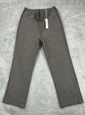 Fear of God Essentials Joggers Mens Large Drawstring Elastic Waist Wide Leg NEW