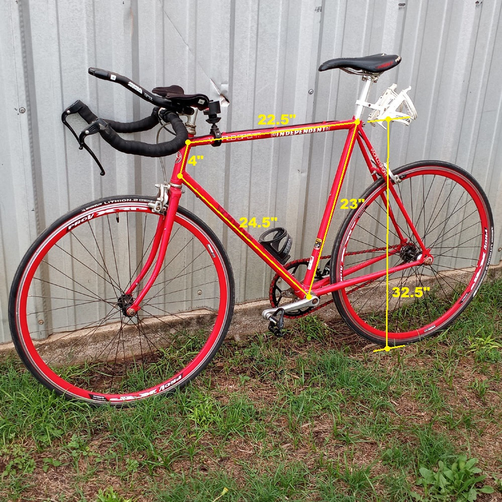 1980s Schwinn World Sport Single Speed Conversion Bike - Red