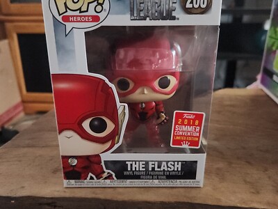 Funko Pop! Vinyl Figure Heroes #208 The Flash 2018 Summer Con  Exclusive