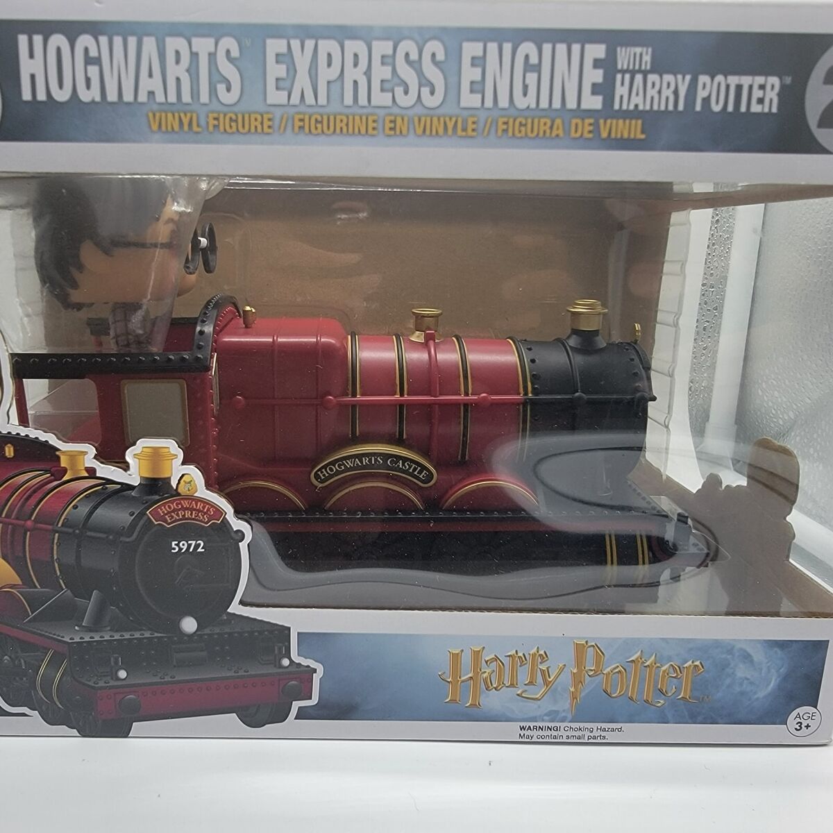 POP! Rides Harry Potter: Hogwarts Express Engine com Harry Potter - Funko