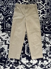 School Apparel Inc Size 31 (boys 14) Khaki Adjustable Waist School Uniform Pants