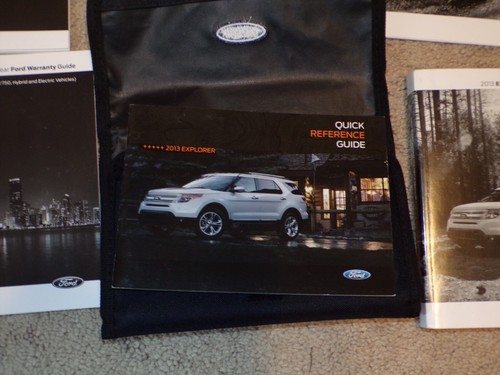 Ford Explorer 2013 dueño S juego manual - Imagen 3 de 5