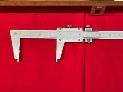 Brown & Sharpe 599-575-24 24'' Vernier Caliper with Wood Case Vintage! IN STOCK