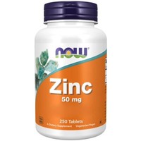 Now Foods, Zink Gluconate, 50Mg, 250 Tabletten - Blitzversand