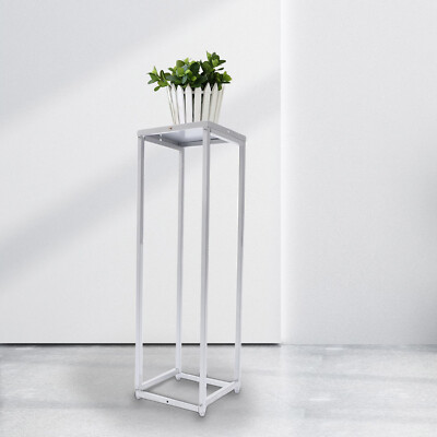 Blumenhocker Metall Eckig Blumenständer Beistelltisch Blumensäule Wohnzimme