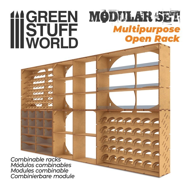 Multipurpose Open Rack - modelling, Hobby, organizer, paint | eBay