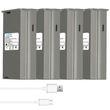 4 Pack Rechargeable Battery for Reveal Hunting Trail Cameras X Gen 3.0, X 2.0