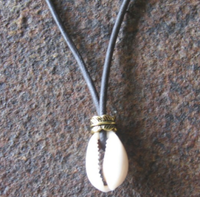 Herren Surfer Style Halskette Muschelkette Damen Kauri Muschel Braun Leder Kette