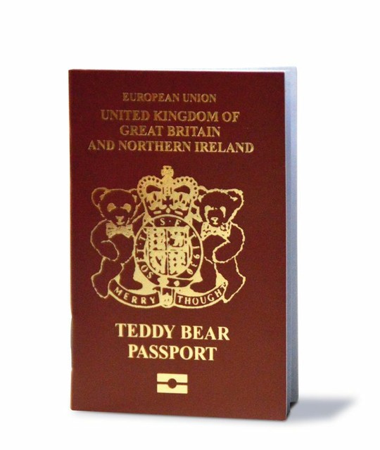 Merrythought Teddy Bear's Passport - for Bears That Like to Travel for ...