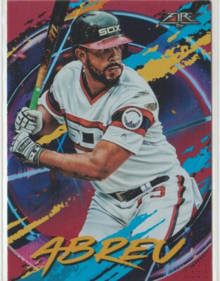 Jose Abreu 2020 Topps Fire Red Blaze Parallel card #64 