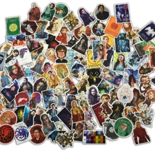100 PCS Game of Thrones Stark Skateboard Stickers Vinyl Laptop Luggage Decals...