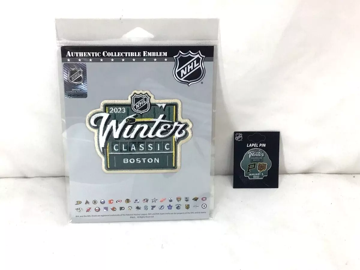 2023 Winter Classic Pin Patch Lot Fenway Park Boston Bruins