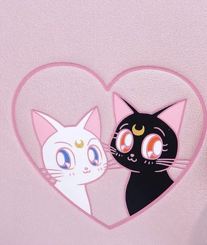 Loungefly Sailor Moon Spiral Heart Moon Rod Mini Backpack NWT - 第 3/4 張圖片