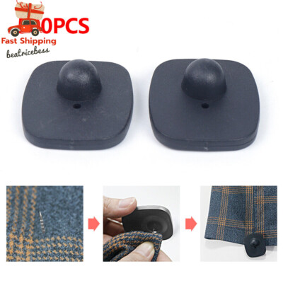 500x Clothing Anti-Theft Security Tag Sensors with Pins For EAS Clothing Retail