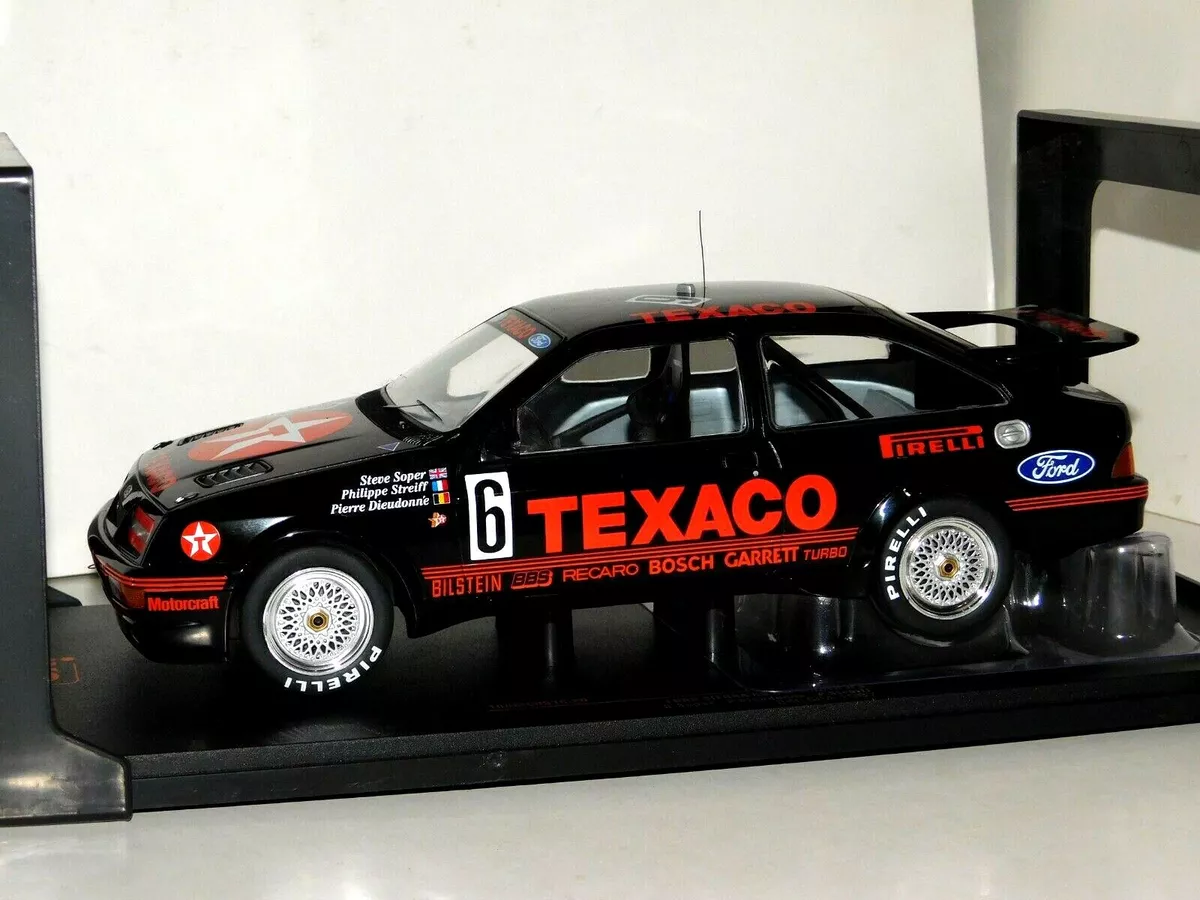 FORD SIERRA RS500 EGGENBERGER TEXACO #6 SPA 1987 S.SOPER 18RMC0051C IXO 1:18
