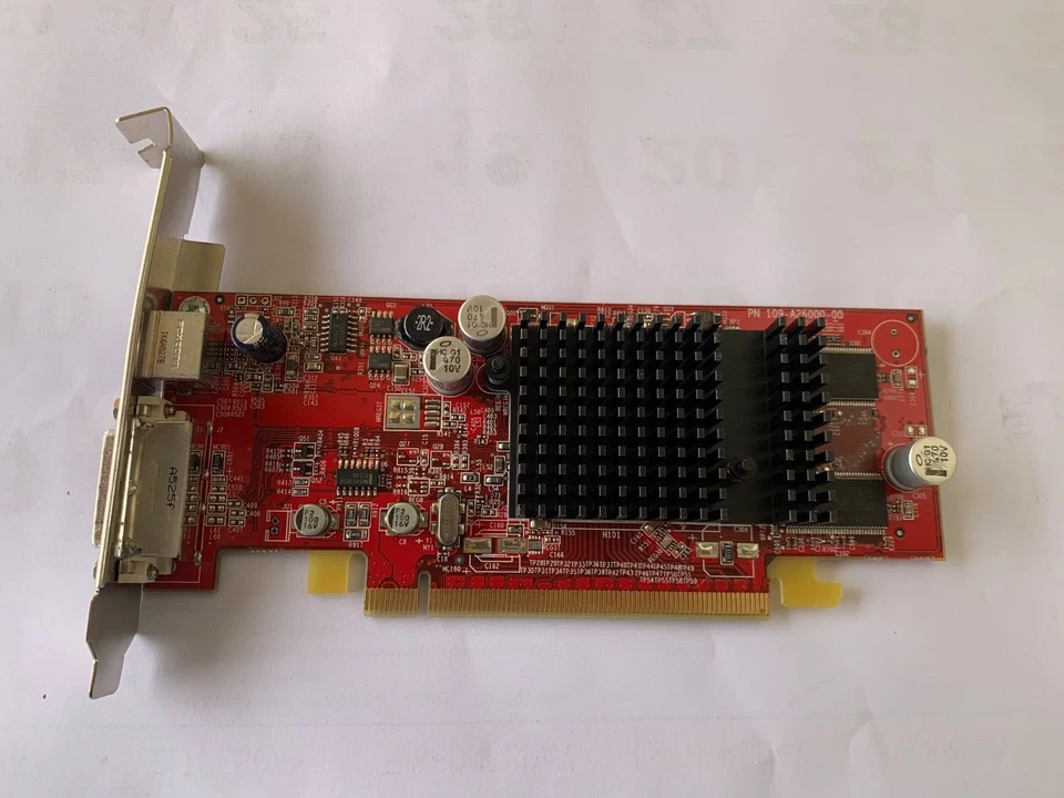 New - M5604 Dell ATi X300 DVI-TV 64MB PCI-e Video Card 109-A26000-00 (D152) - Image 3 of 4
