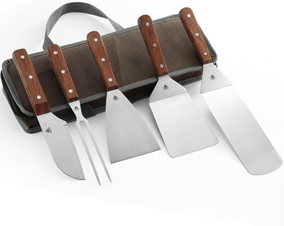 GRILLGEN 6-Piece Professional Griddle Accessories Kit for Griddle Cooking