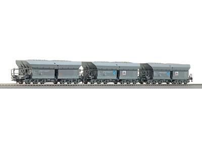 Roco 45964 Coffret 3 wagons minerai autodéchargeurs ARR, ÖBB loué à VOESTALPINE