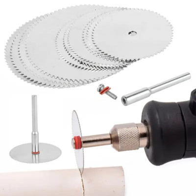 10x Mini Kreissägeblätter Set 22mm 25mm 32mm für Dremel, Proxxon, Trennscheiben