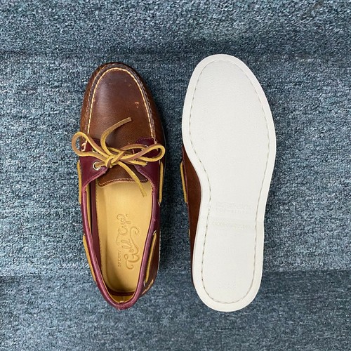 Sperry Gold Cup authentischer Original 2-Augen Revenge Bootsschuh. Leder braun Gr. 7 - Bild 4 von 5