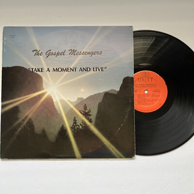 Gospel Messengers - Take a Moment and Live Vinyl Record LP VG Rare Gospel